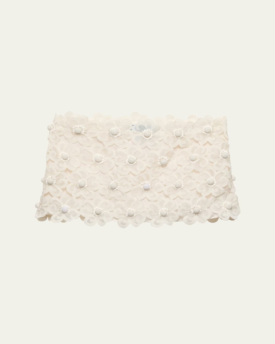 Floral Lace Mini Skirt